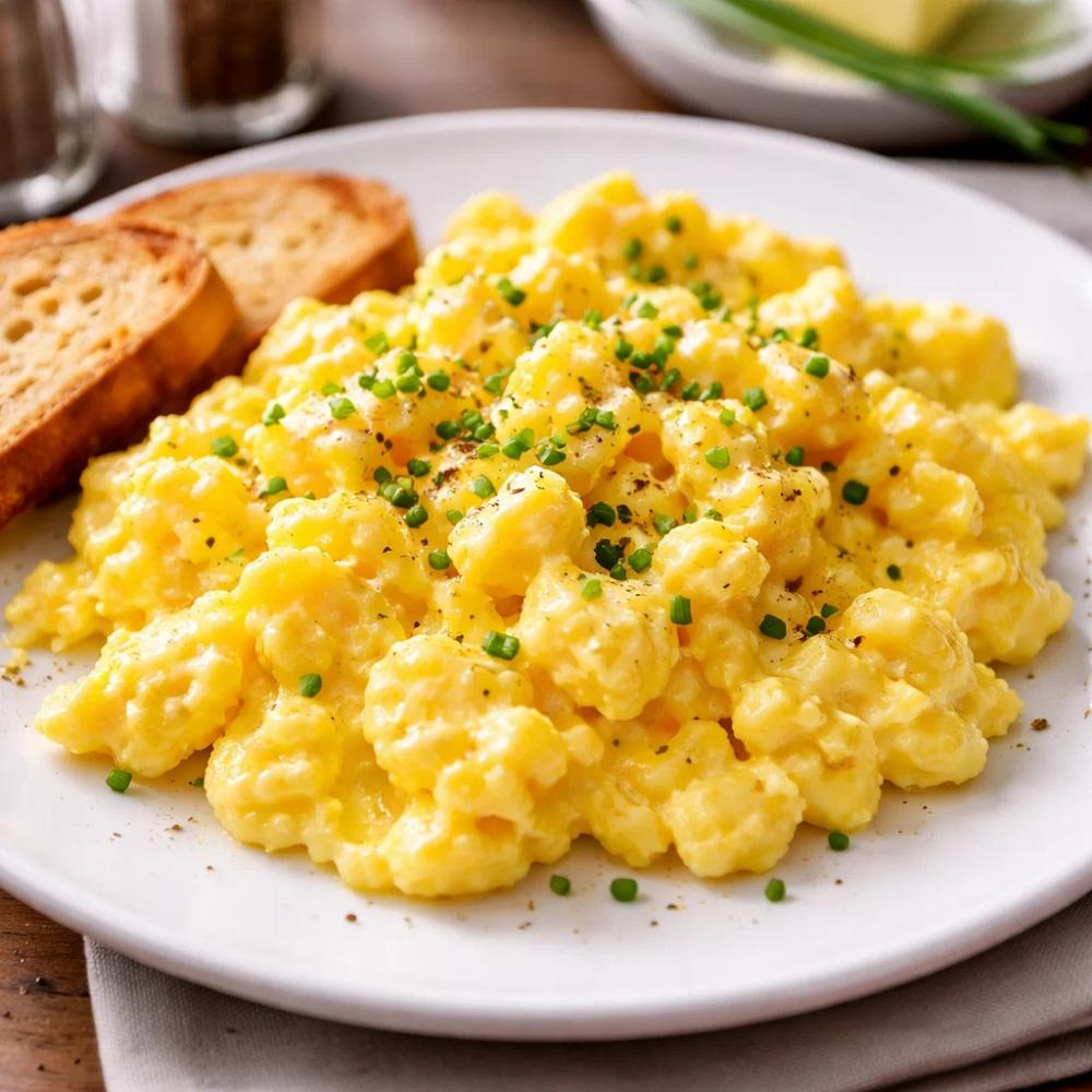 Classic Scrambled Eggs — Soft, Creamy and Perfect Every Time