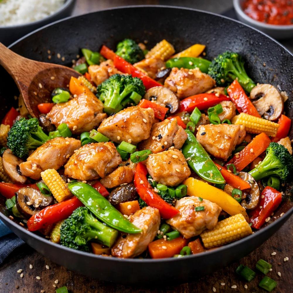 Easy Chicken Stir Fry with Vegetables (30-Minute Dinner)