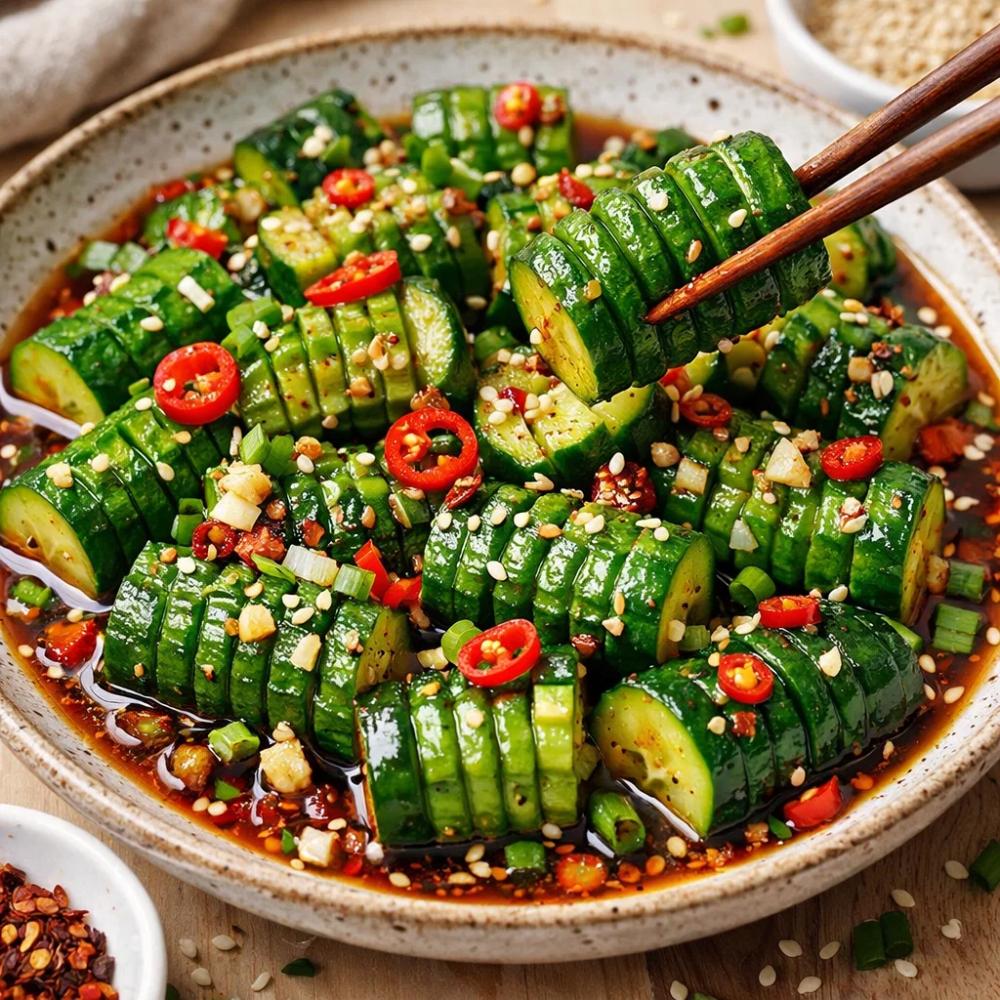 Viral Cucumber Salad (TikTok)